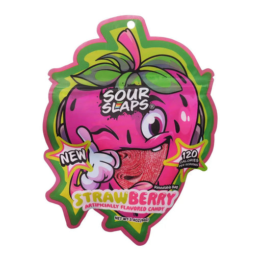 Sour Slaps- Strawberry Sour Belts