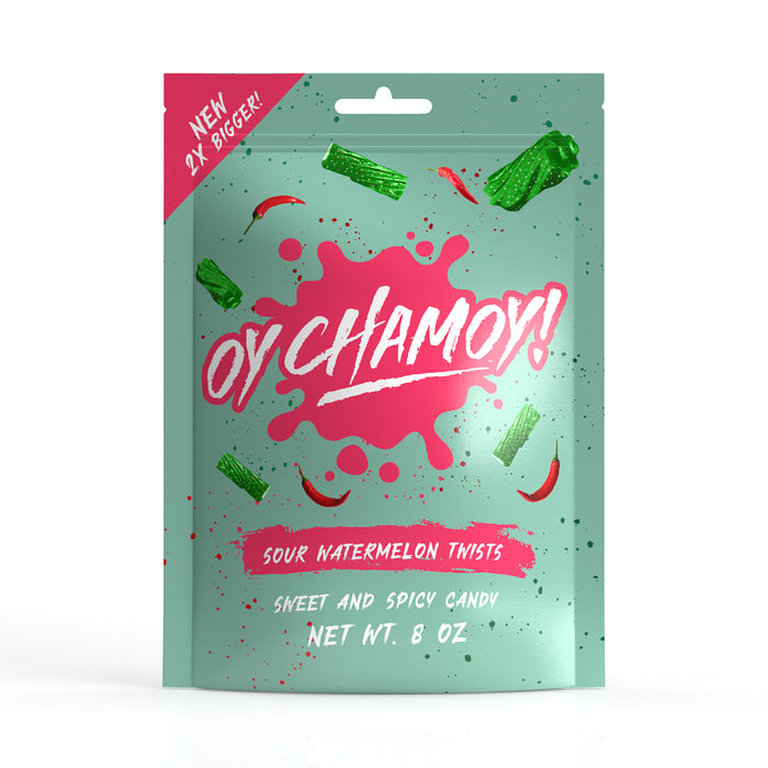 New 8oz. Oy Chamoy! Sour Watermelon Twists