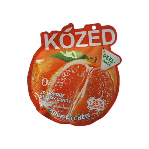 Kozed 3D Orange Gummy Peelable Candy