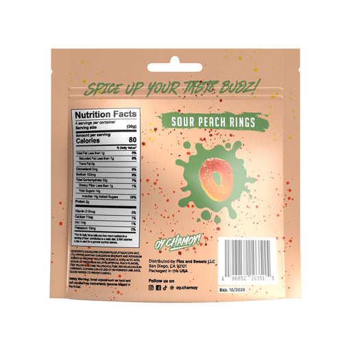 Oy Chamoy! Sour Peach Rings
