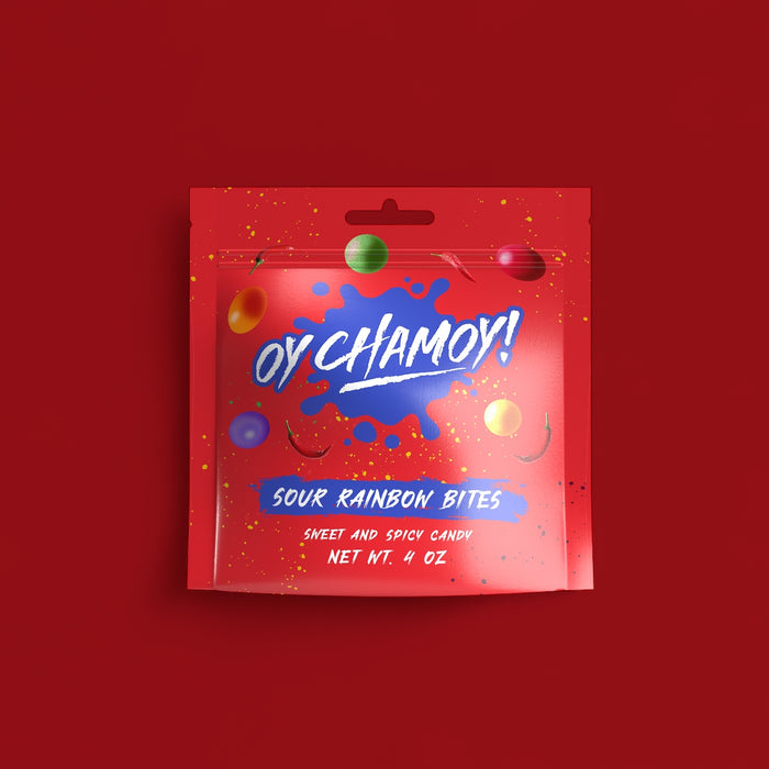 Oy Chamoy! Sour Rainbow Bites