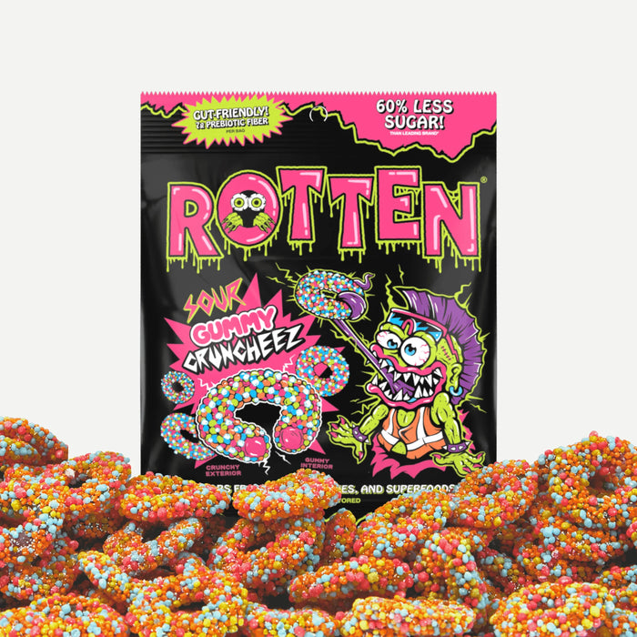 Rotten Sour Gummy Cruncheez 1.8oz