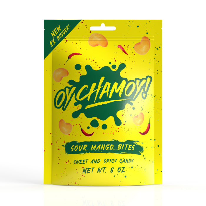 New 8oz. Oy Chamoy! Sour Mango Bites
