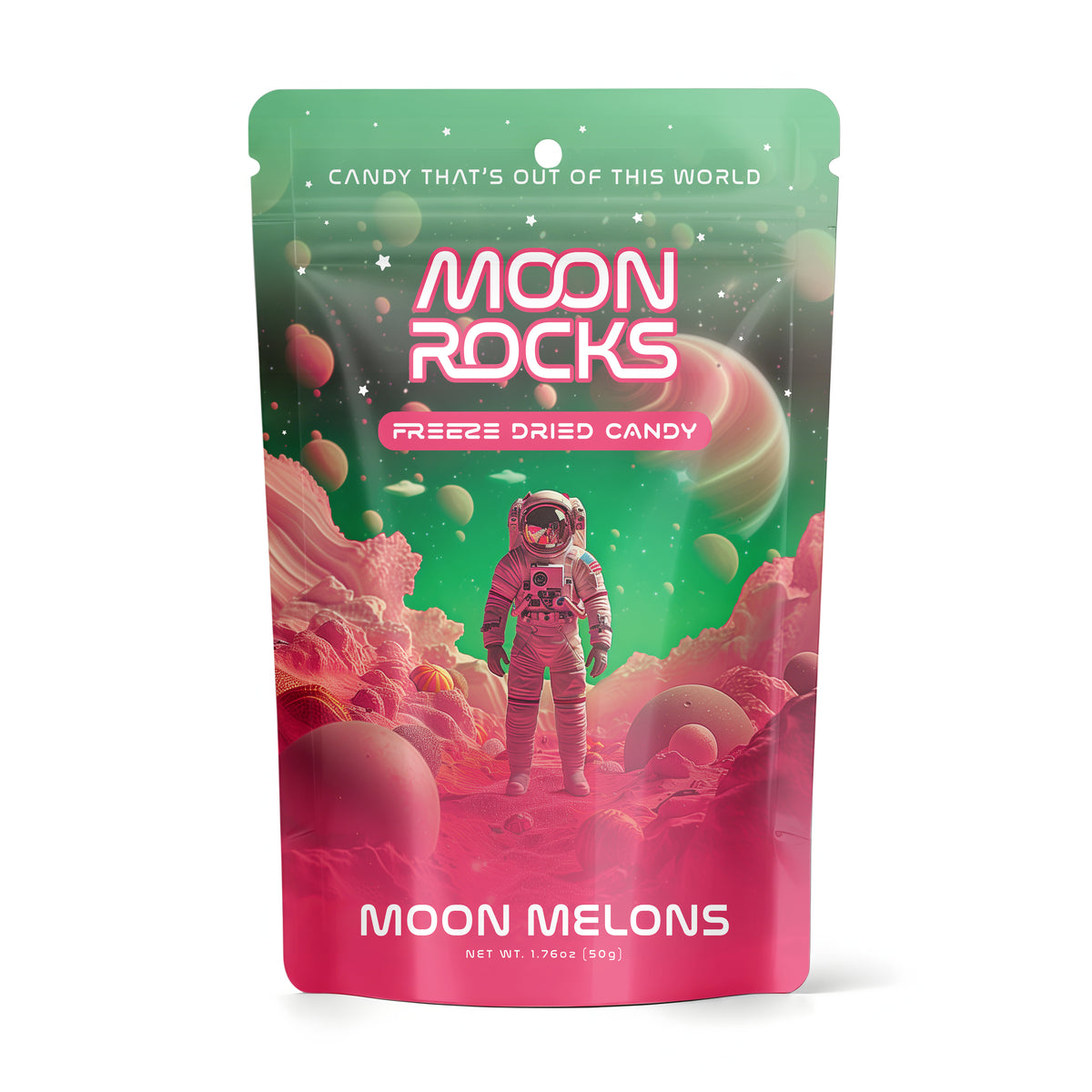 Moon Rocks Freeze Dried Candy - Moon Melons — Fizz and Sweets