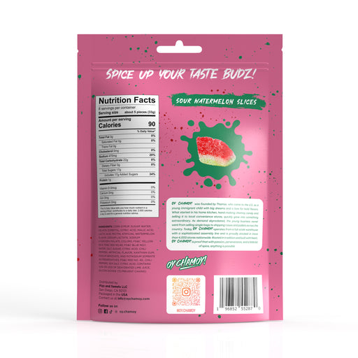 New 8oz Oy Chamoy! Sour Watermelon Slices