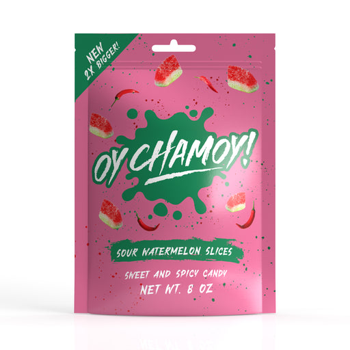 New 8oz Oy Chamoy! Sour Watermelon Slices