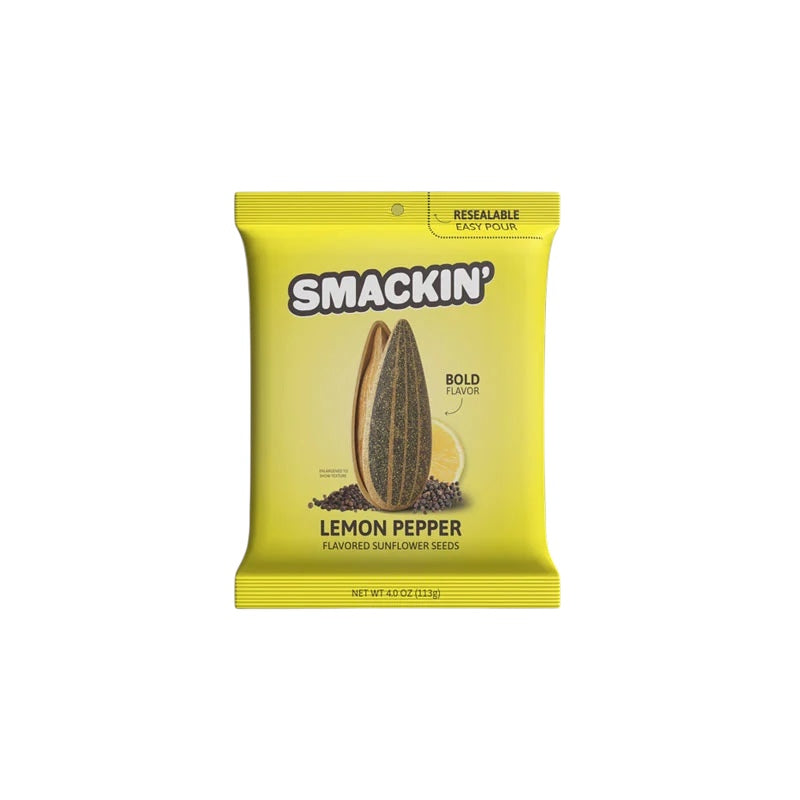 Smackin’ Sunflower Seeds - Lemon Pepper