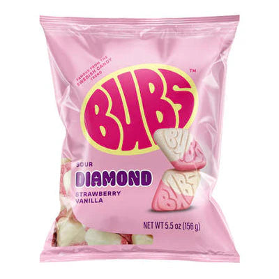 Bubs Swedish Candy Diamond Strawberry Vanilla