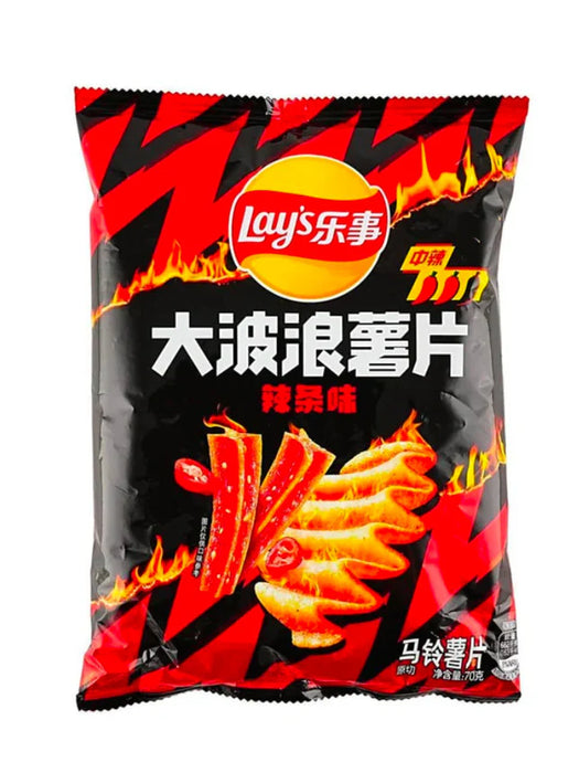 Exotic Lay's Wavy - Spicy Latiao