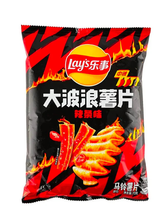 Exotic Lay's Wavy - Spicy Latiao