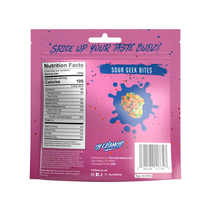 Oy Chamoy! Sour Geek Bites
